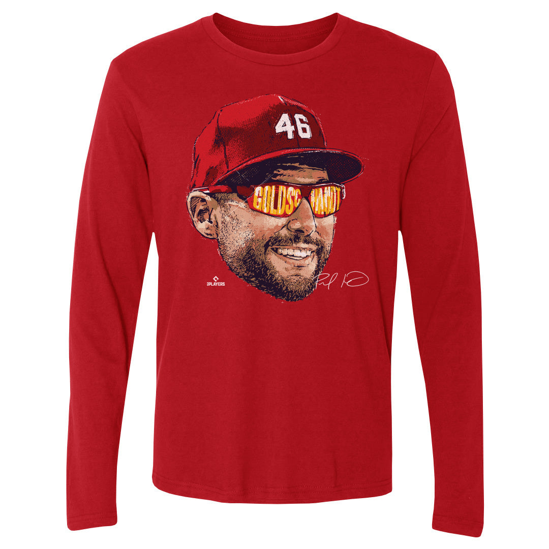 Paul Goldschmidt Men&#39;s Long Sleeve T-Shirt | 500 LEVEL