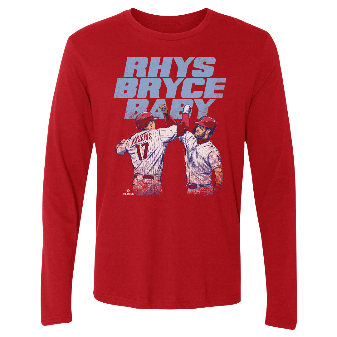 Bryce Harper Men&#39;s Long Sleeve T-Shirt | 500 LEVEL