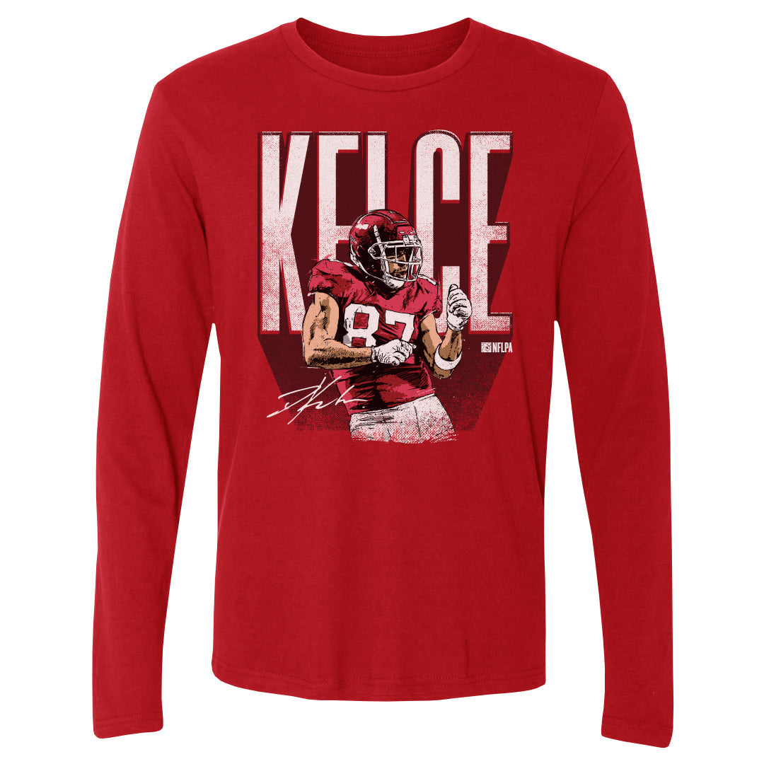 Officially Licensed NFL Women's Kansas City Chiefs Long Sleeve T-Shirt