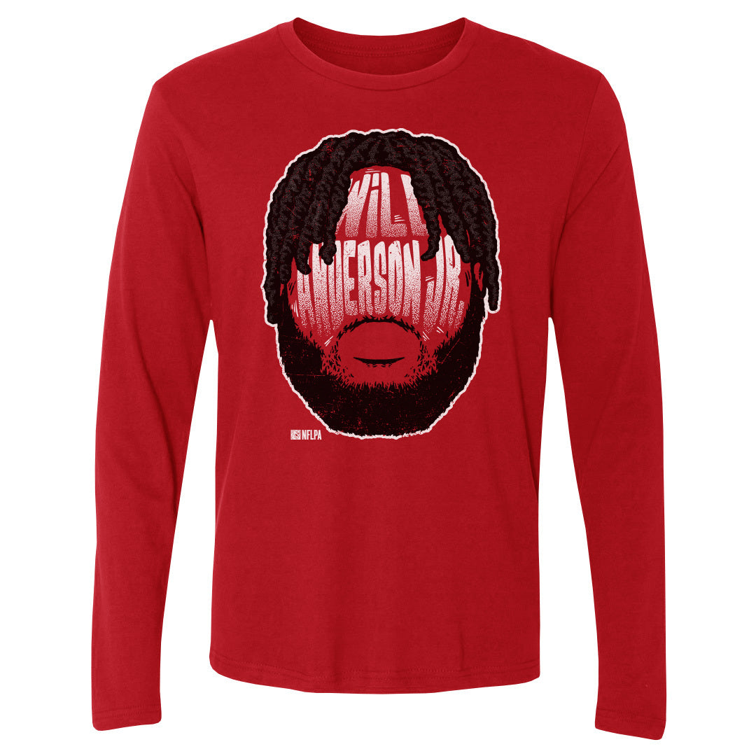 Will Anderson Jr. Men&#39;s Long Sleeve T-Shirt | 500 LEVEL