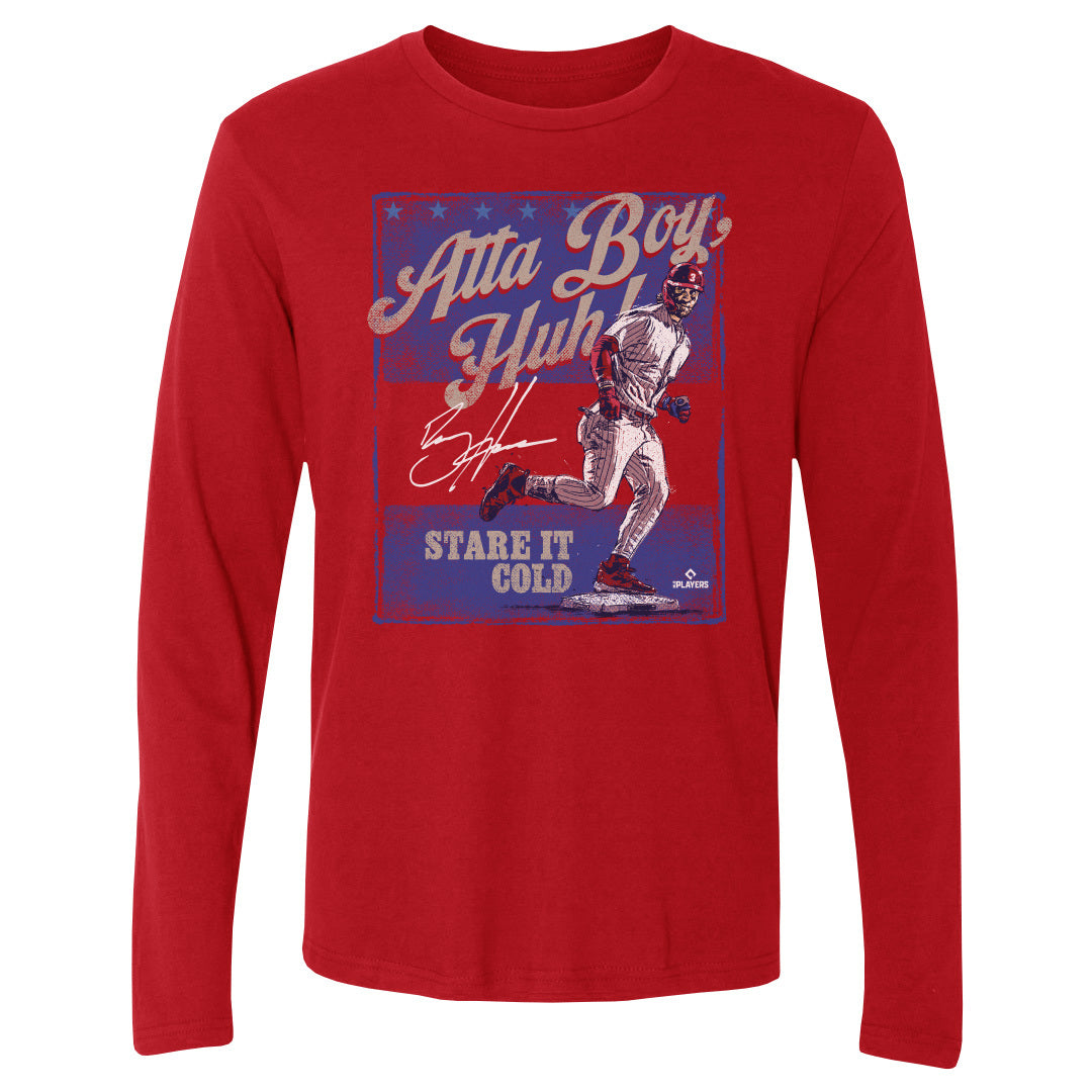 Bryce Harper Men&#39;s Long Sleeve T-Shirt | 500 LEVEL