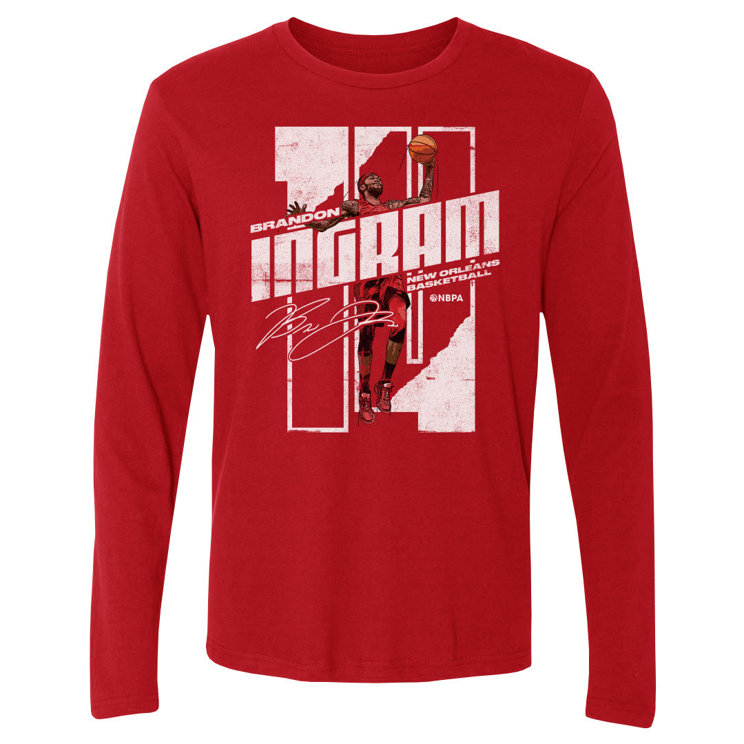 Brandon Ingram Men&#39;s Long Sleeve T-Shirt | 500 LEVEL