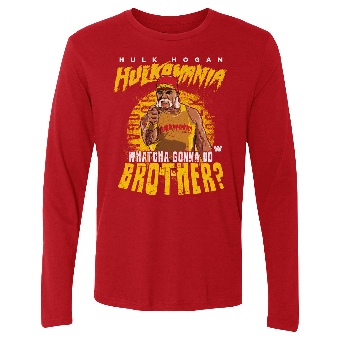 Hulk Hogan Men&#39;s Long Sleeve T-Shirt | 500 LEVEL