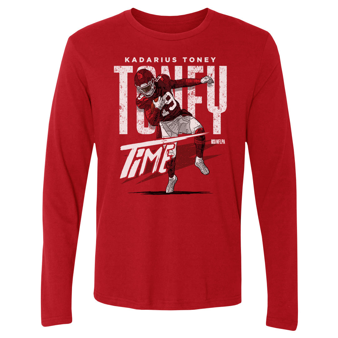 Kadarius Toney Men&#39;s Long Sleeve T-Shirt | 500 LEVEL