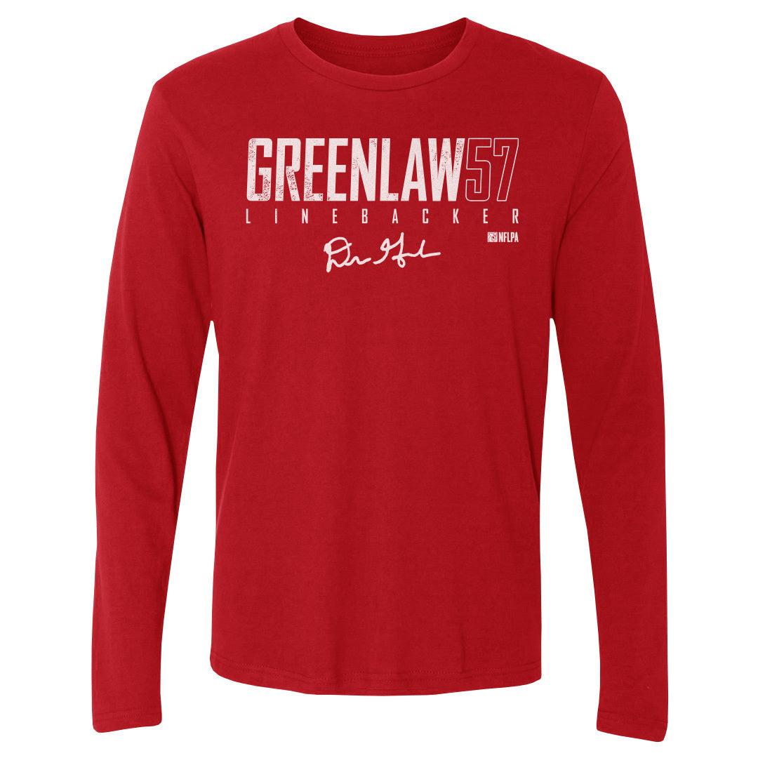 Dre Greenlaw Men&#39;s Long Sleeve T-Shirt | 500 LEVEL