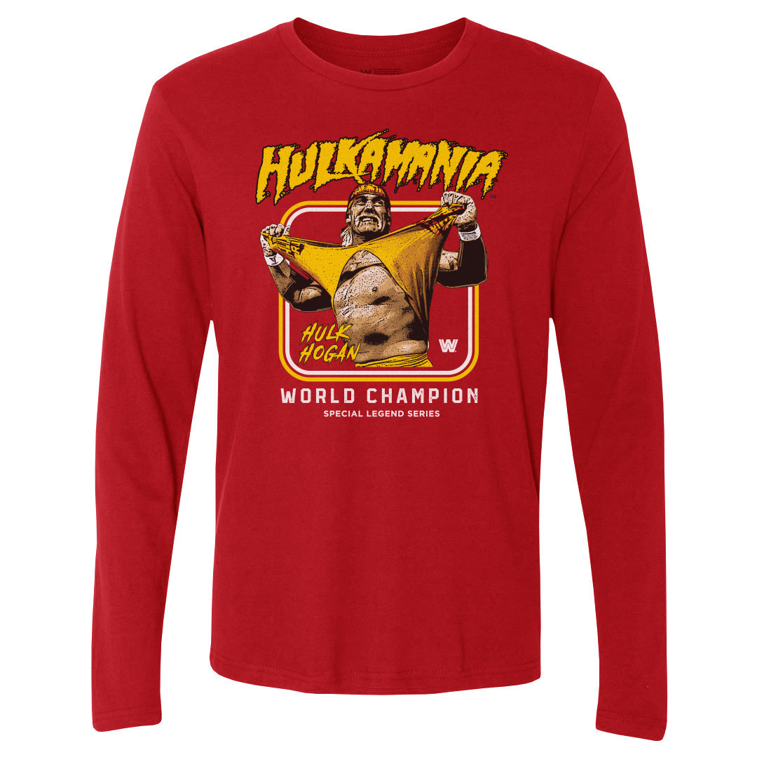 Hulk Hogan Men&#39;s Long Sleeve T-Shirt | 500 LEVEL