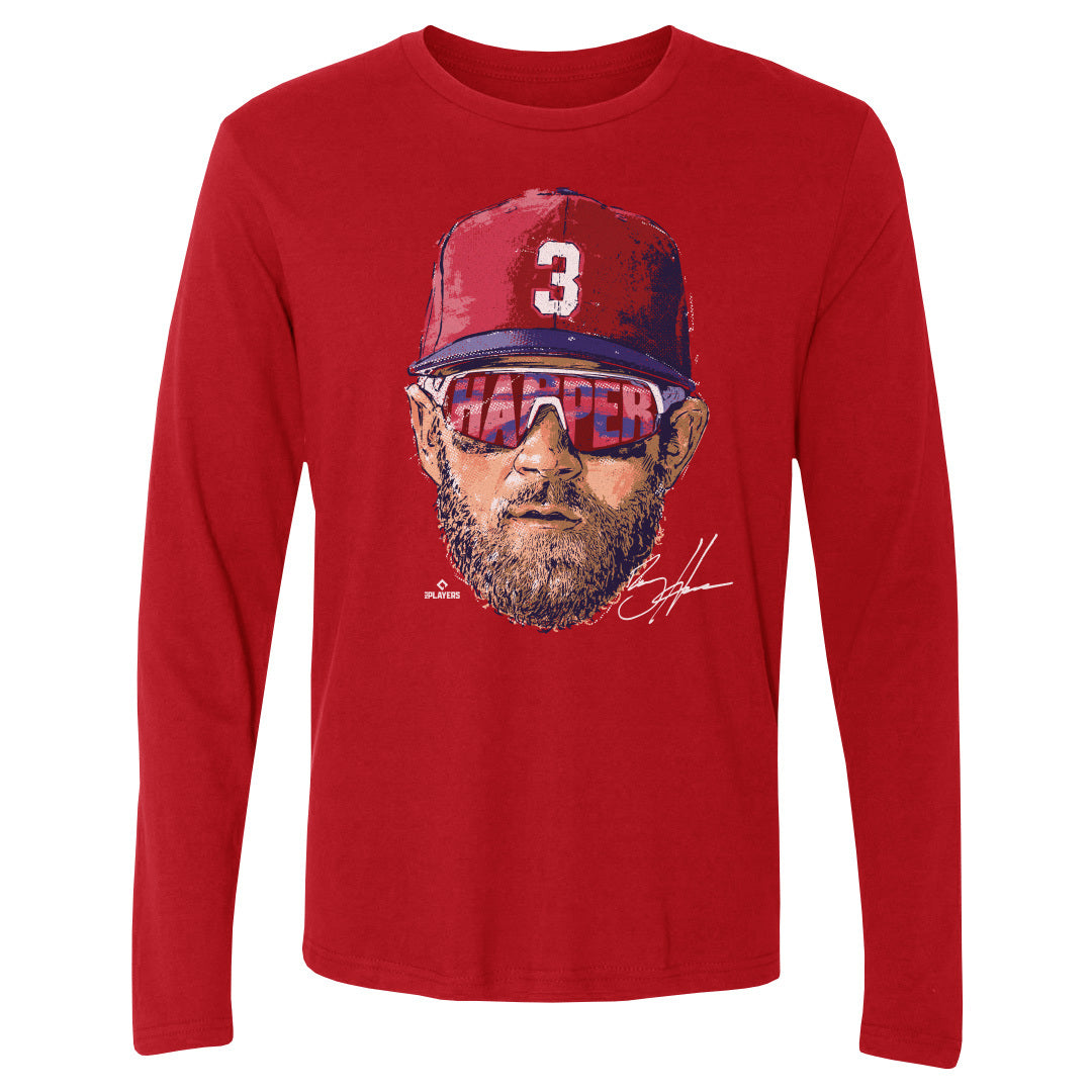 Bryce Harper Men&#39;s Long Sleeve T-Shirt | 500 LEVEL