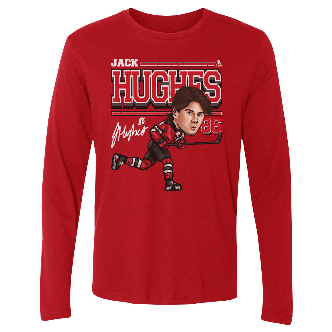 Jack Hughes Men&#39;s Long Sleeve T-Shirt | 500 LEVEL