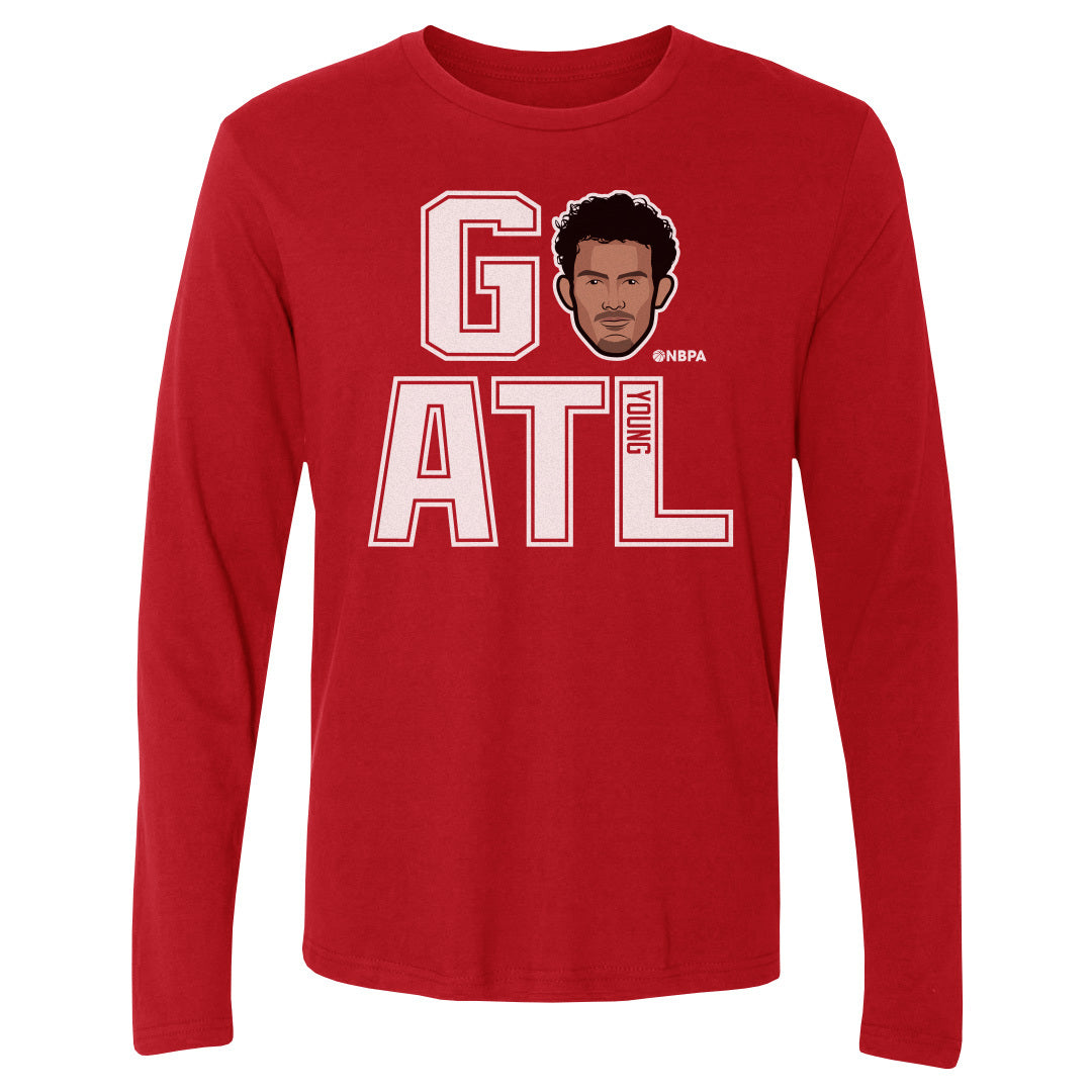 Trae Young Men&#39;s Long Sleeve T-Shirt | 500 LEVEL