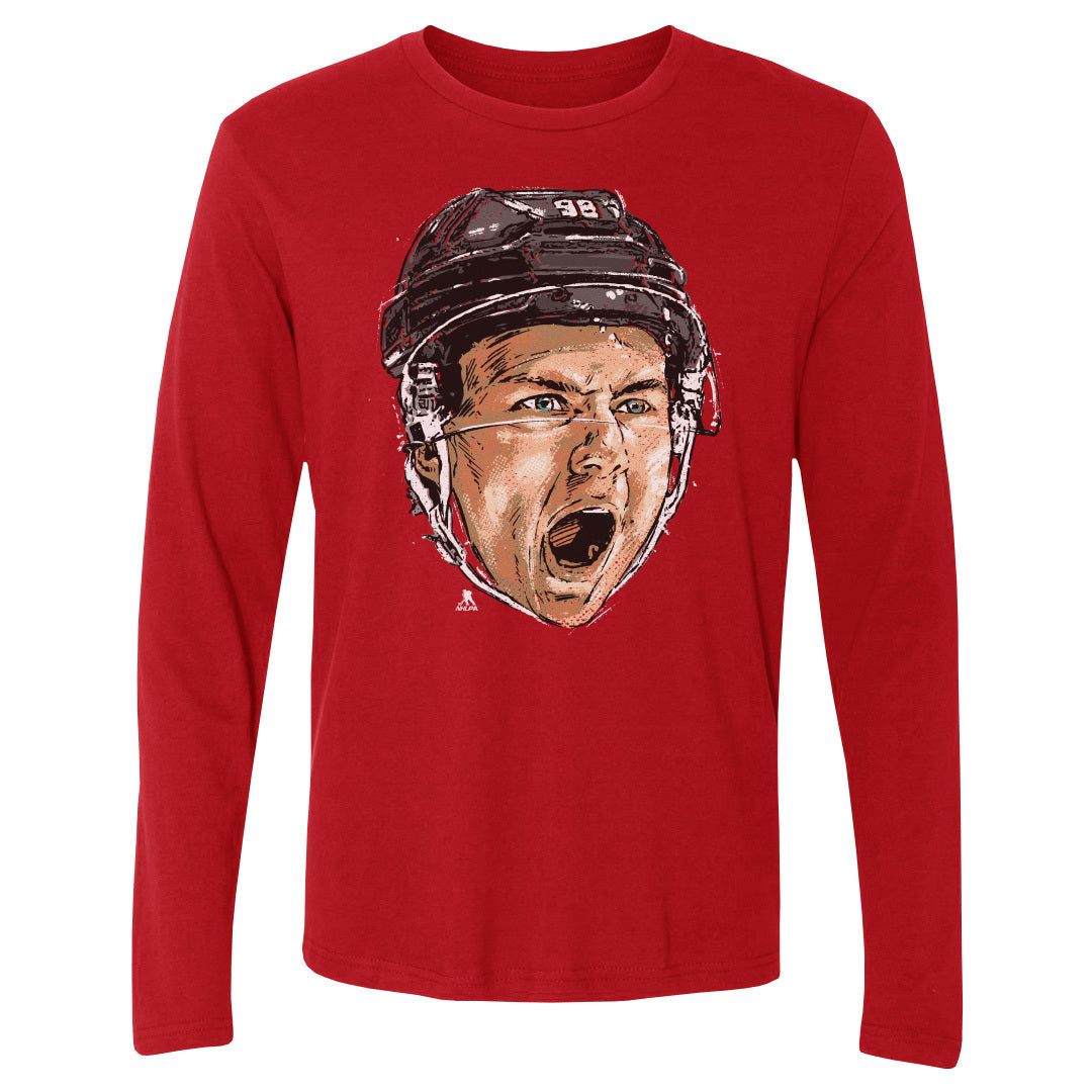 Connor Bedard Men&#39;s Long Sleeve T-Shirt | 500 LEVEL