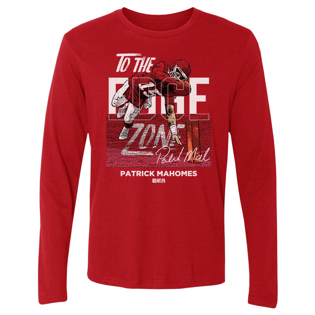 Patrick Mahomes Men&#39;s Long Sleeve T-Shirt | 500 LEVEL