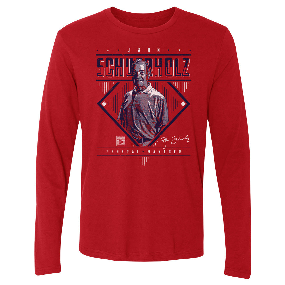 John Schuerholz Men&#39;s Long Sleeve T-Shirt | 500 LEVEL