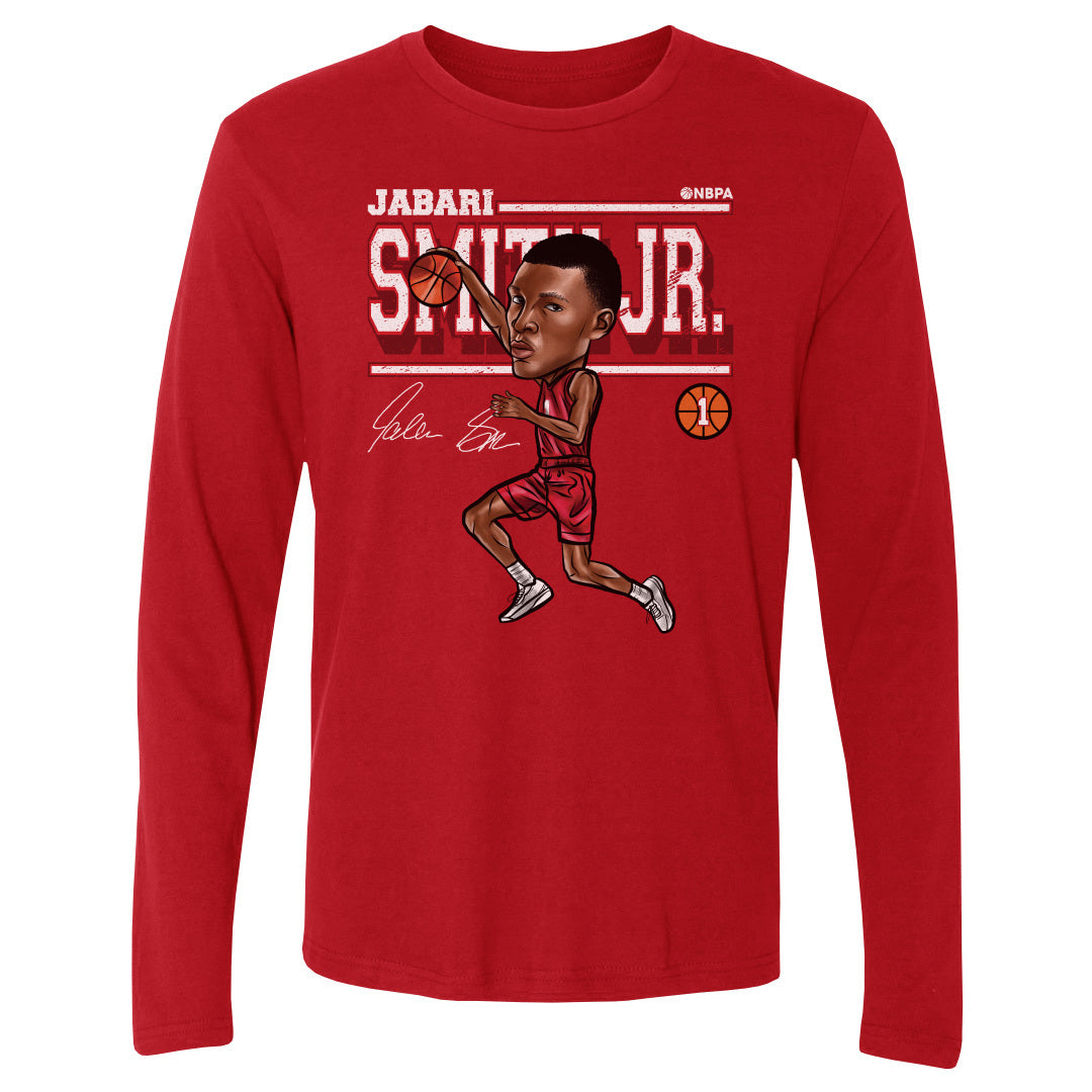 Jabari Smith Jr. Men&#39;s Long Sleeve T-Shirt | 500 LEVEL