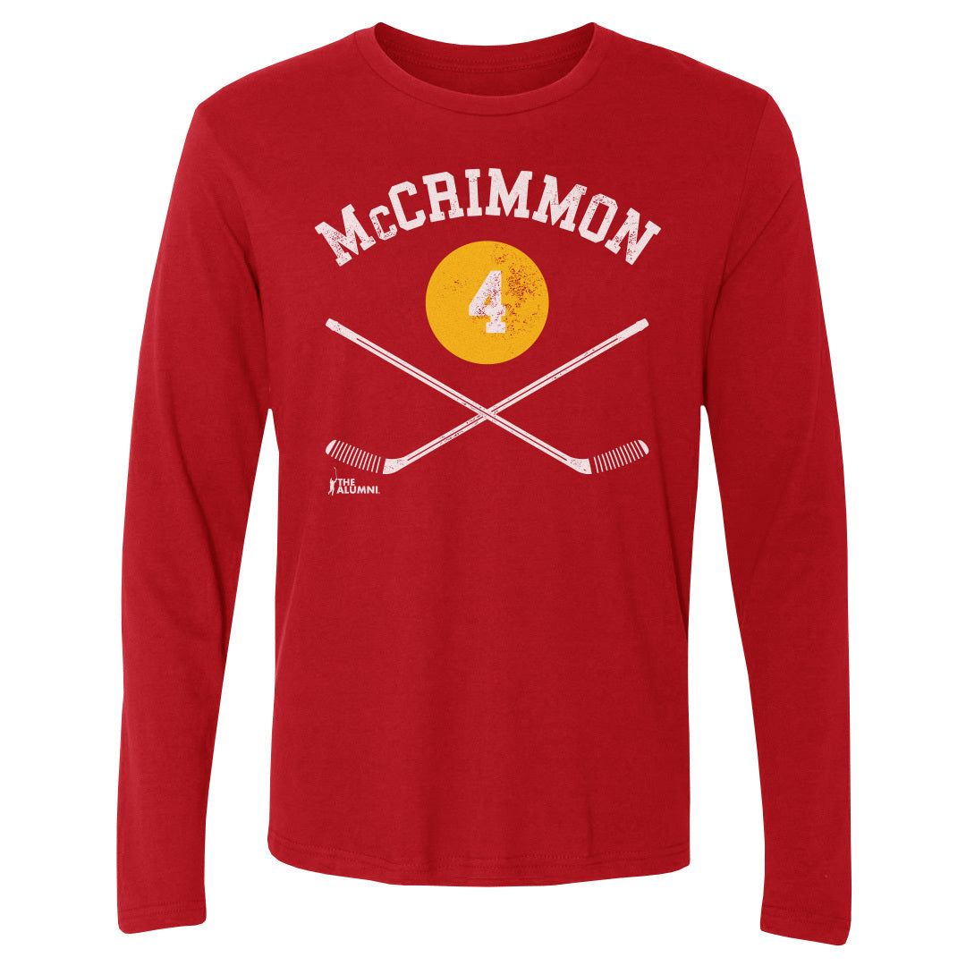 Brad McCrimmon Men&#39;s Long Sleeve T-Shirt | 500 LEVEL