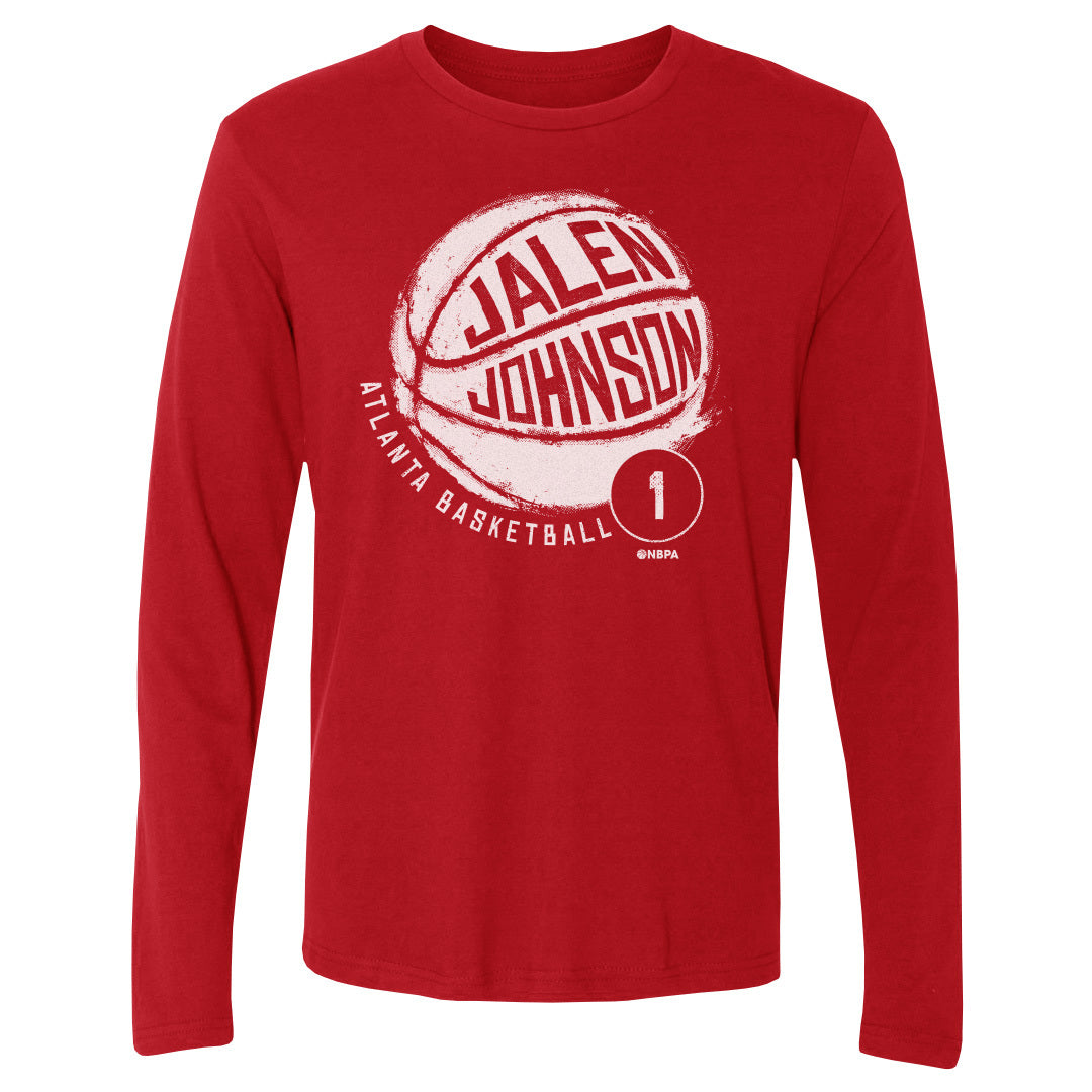 Jalen Johnson Men&#39;s Long Sleeve T-Shirt | 500 LEVEL