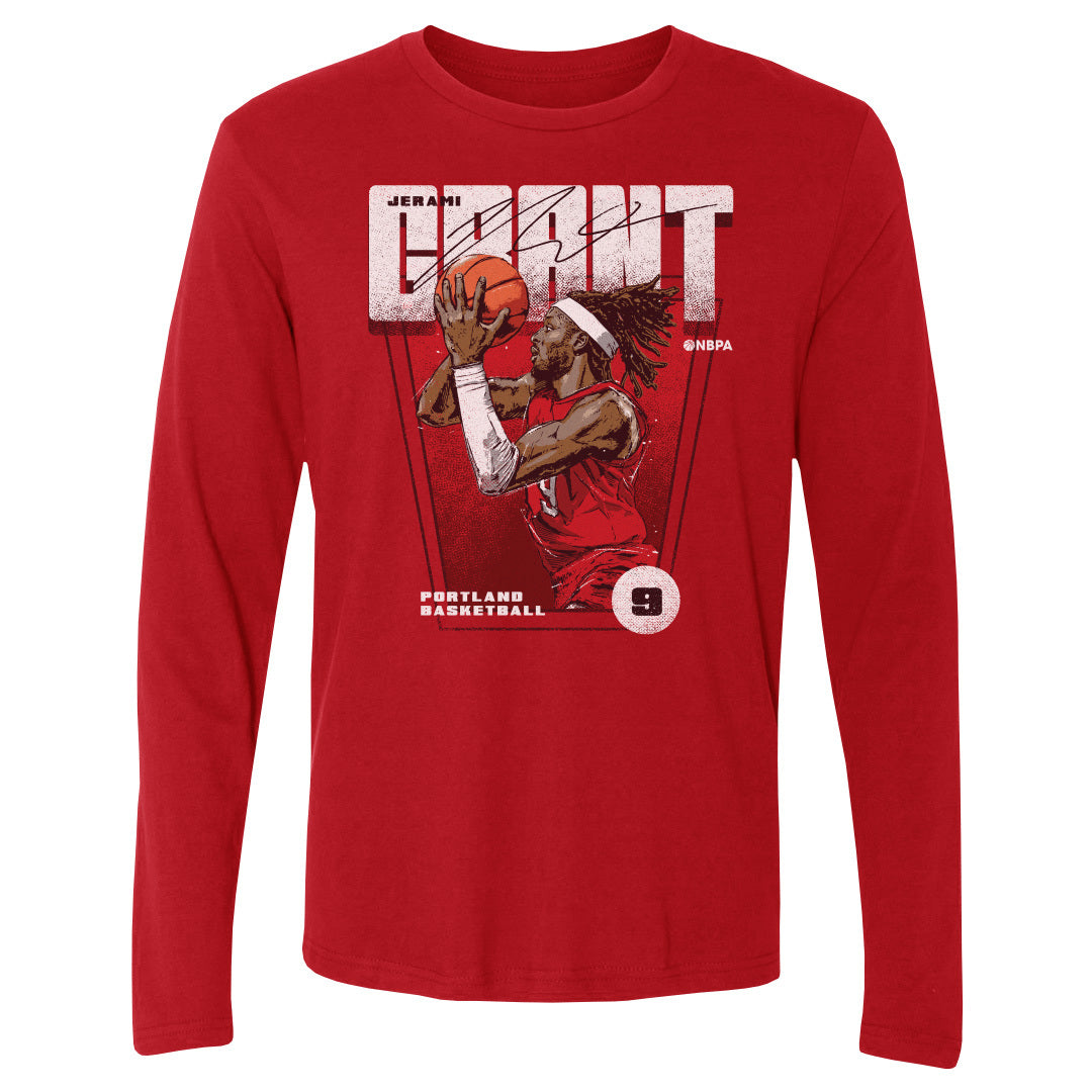 Jerami Grant Men&#39;s Long Sleeve T-Shirt | 500 LEVEL