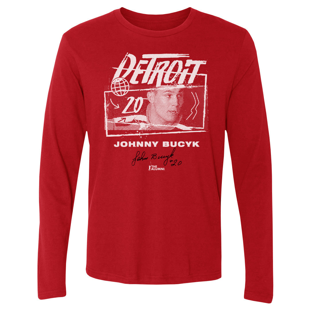 Johnny Bucyk Men&#39;s Long Sleeve T-Shirt | 500 LEVEL