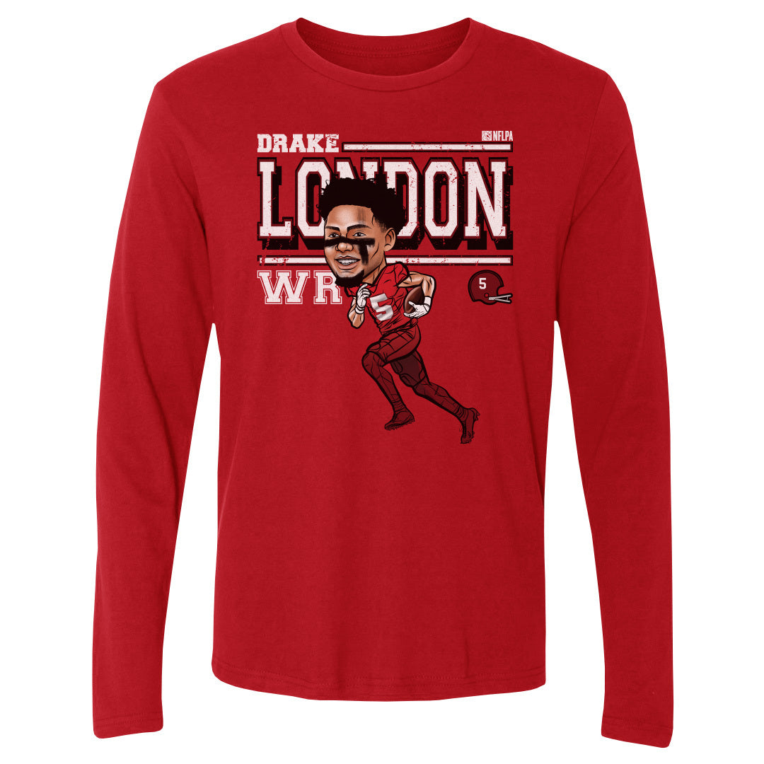 Drake London Men&#39;s Long Sleeve T-Shirt | 500 LEVEL