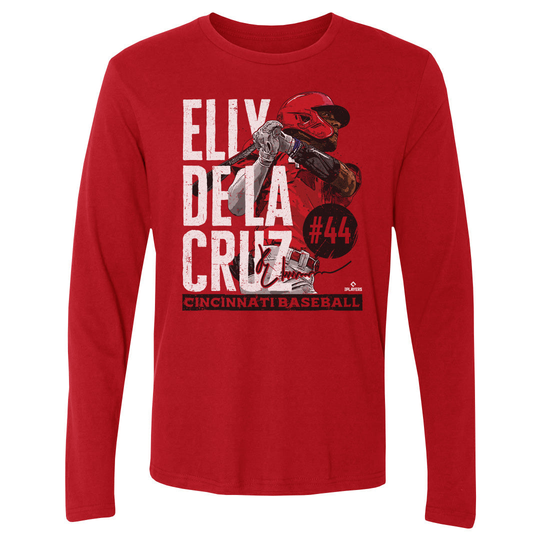 Elly De La Cruz Men&#39;s Long Sleeve T-Shirt | 500 LEVEL