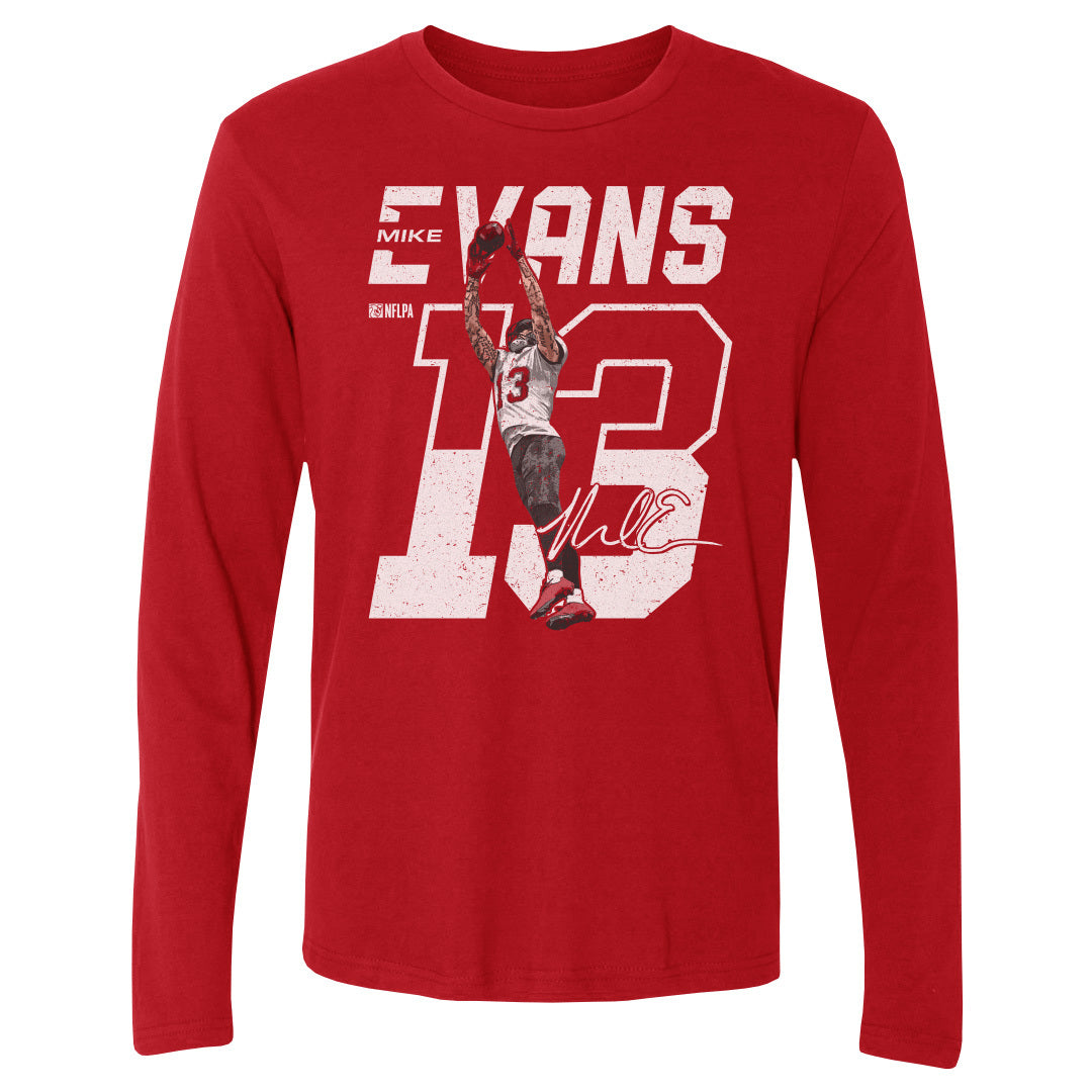 Mike Evans Men&#39;s Long Sleeve T-Shirt | 500 LEVEL