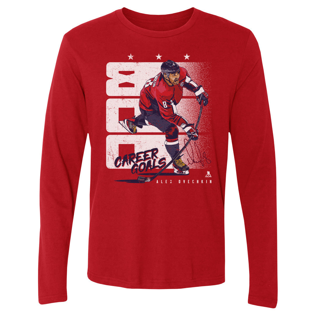 Alex Ovechkin Men&#39;s Long Sleeve T-Shirt | 500 LEVEL