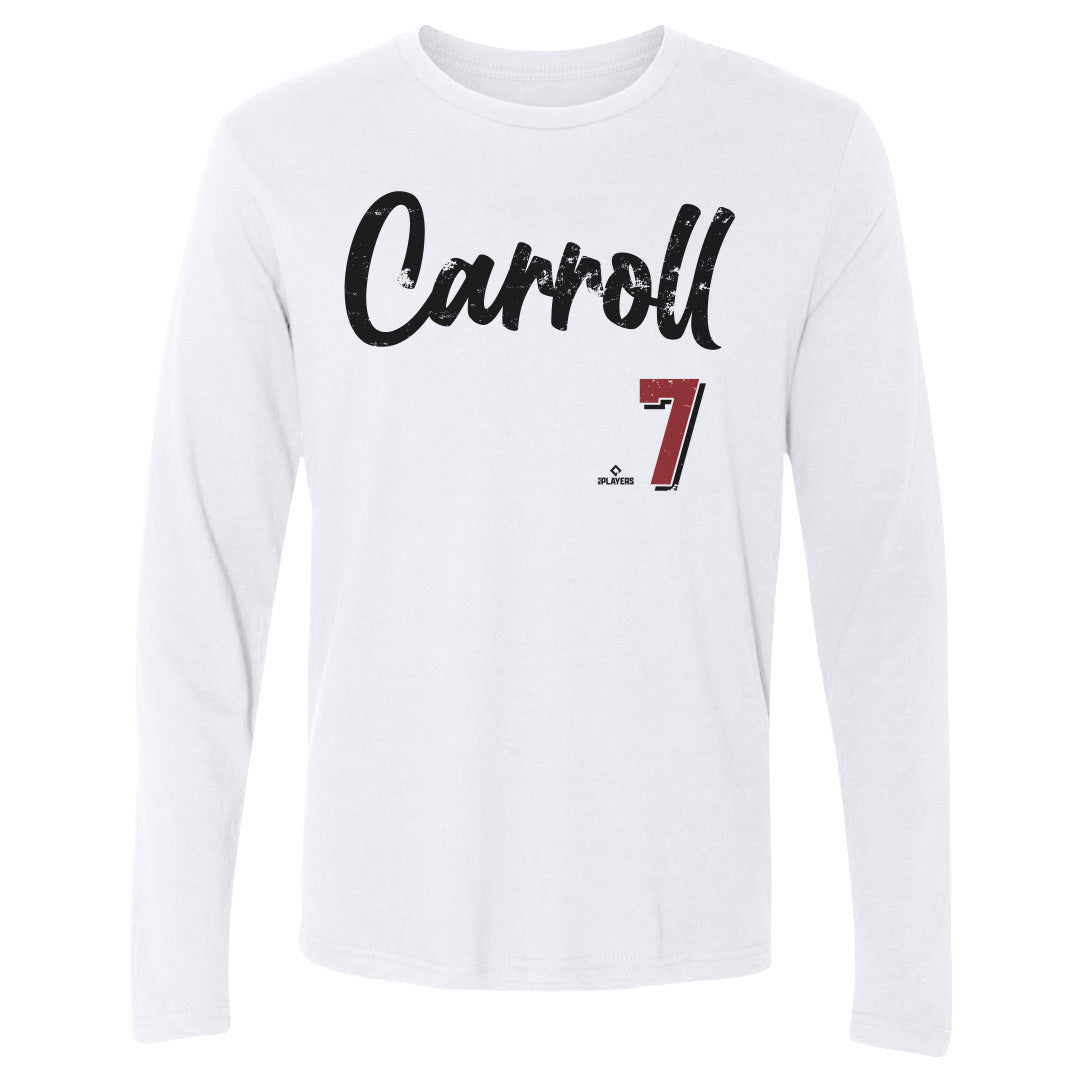 Corbin Carroll Men&#39;s Long Sleeve T-Shirt | 500 LEVEL