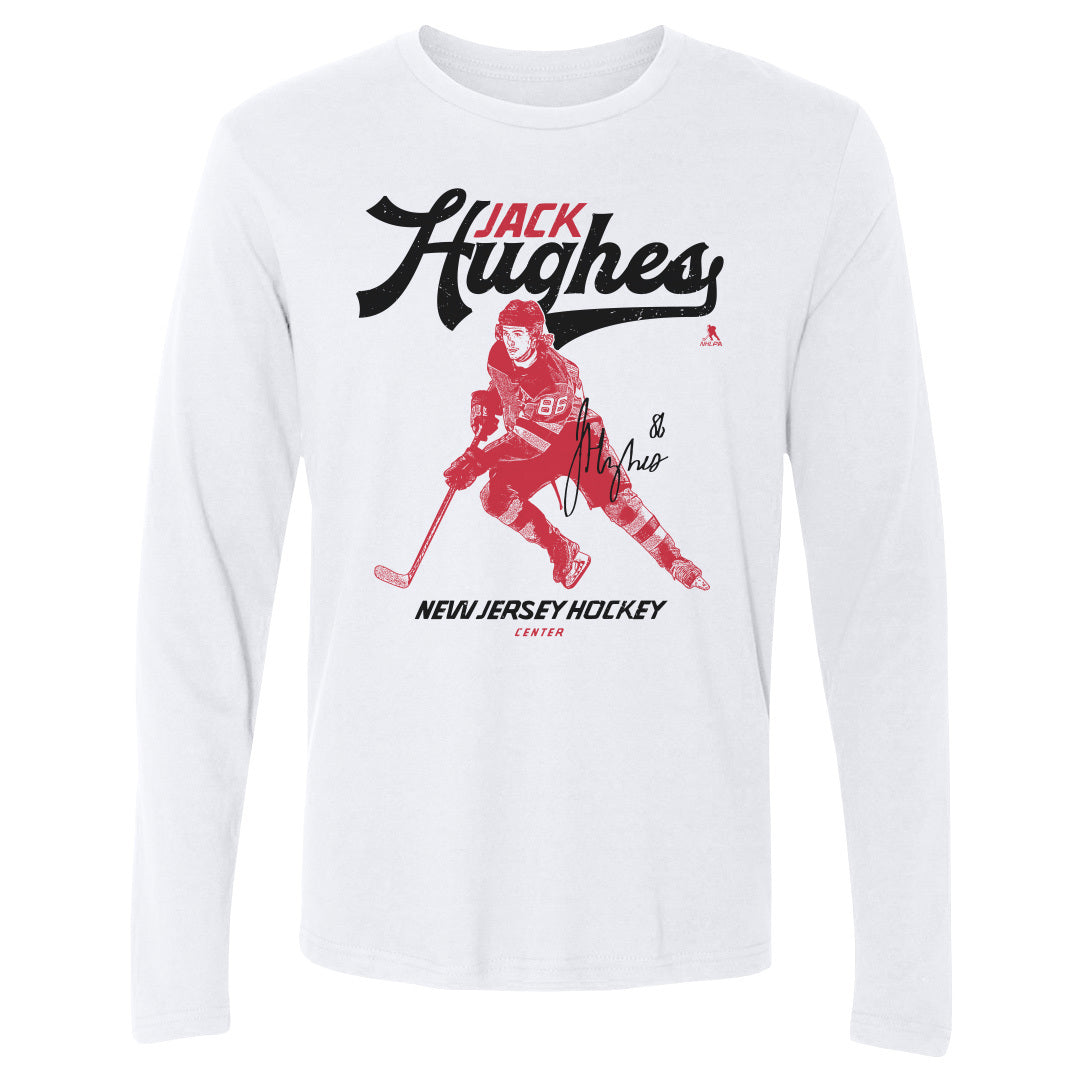 Jack Hughes Men&#39;s Long Sleeve T-Shirt | 500 LEVEL