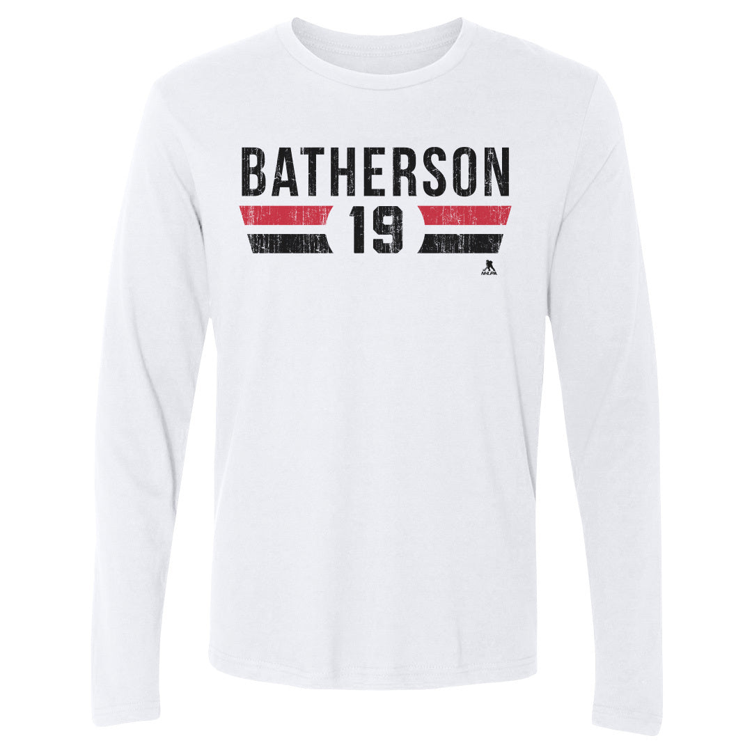 Drake Batherson Men&#39;s Long Sleeve T-Shirt | 500 LEVEL