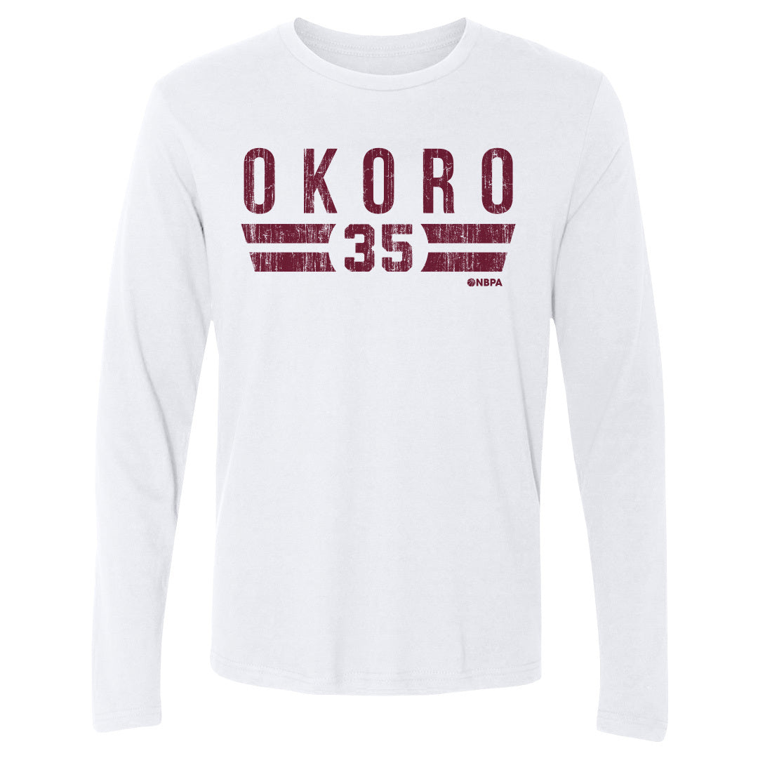 Isaac Okoro Men&#39;s Long Sleeve T-Shirt | 500 LEVEL