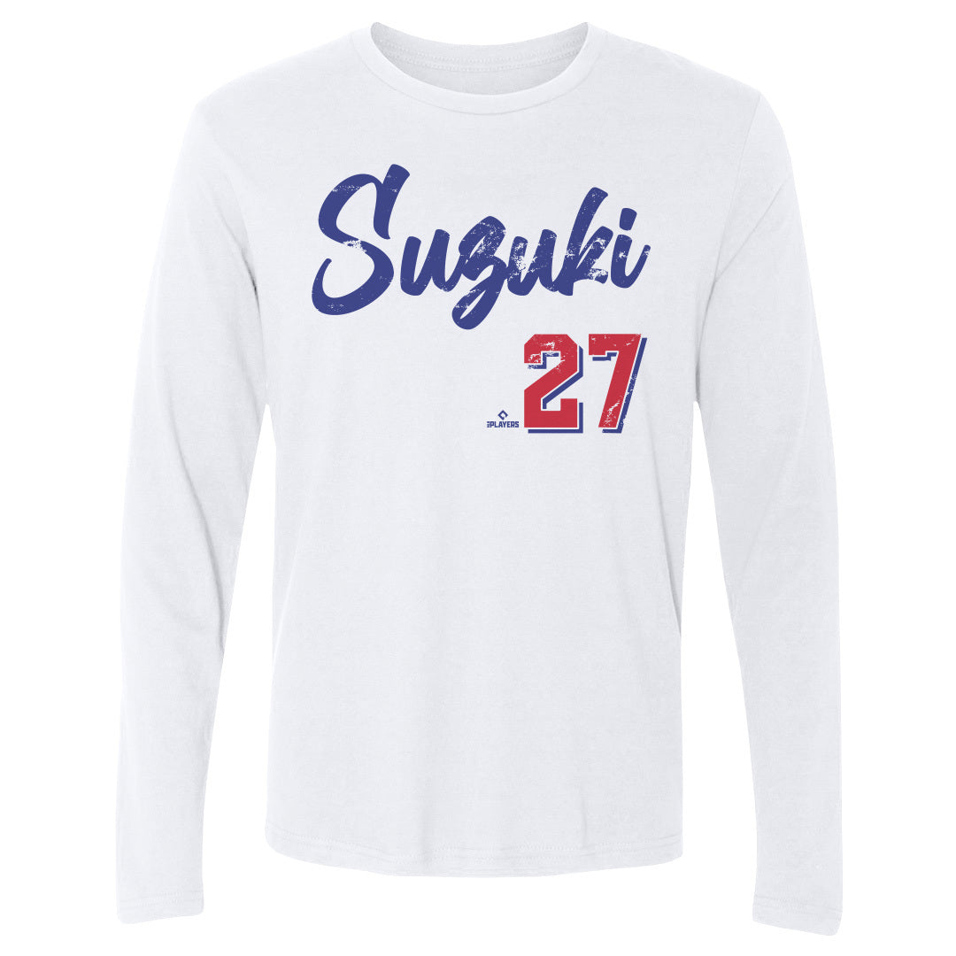 Seiya Suzuki Men&#39;s Long Sleeve T-Shirt | 500 LEVEL