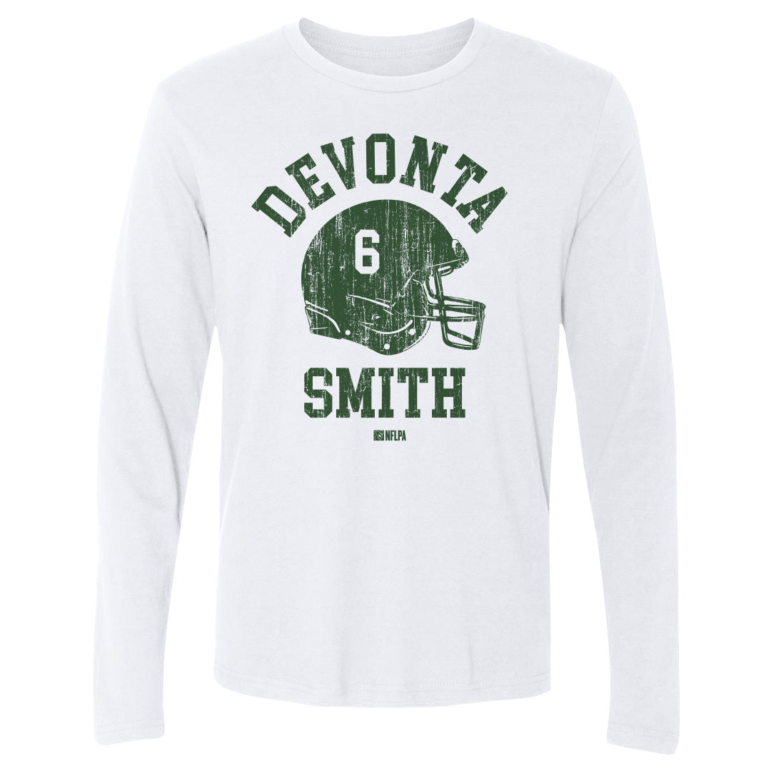 DeVonta Smith Men&#39;s Long Sleeve T-Shirt | 500 LEVEL