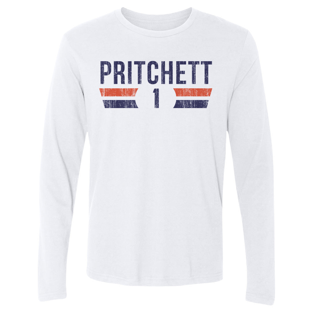 Nehemiah Pritchett Men&#39;s Long Sleeve T-Shirt | 500 LEVEL