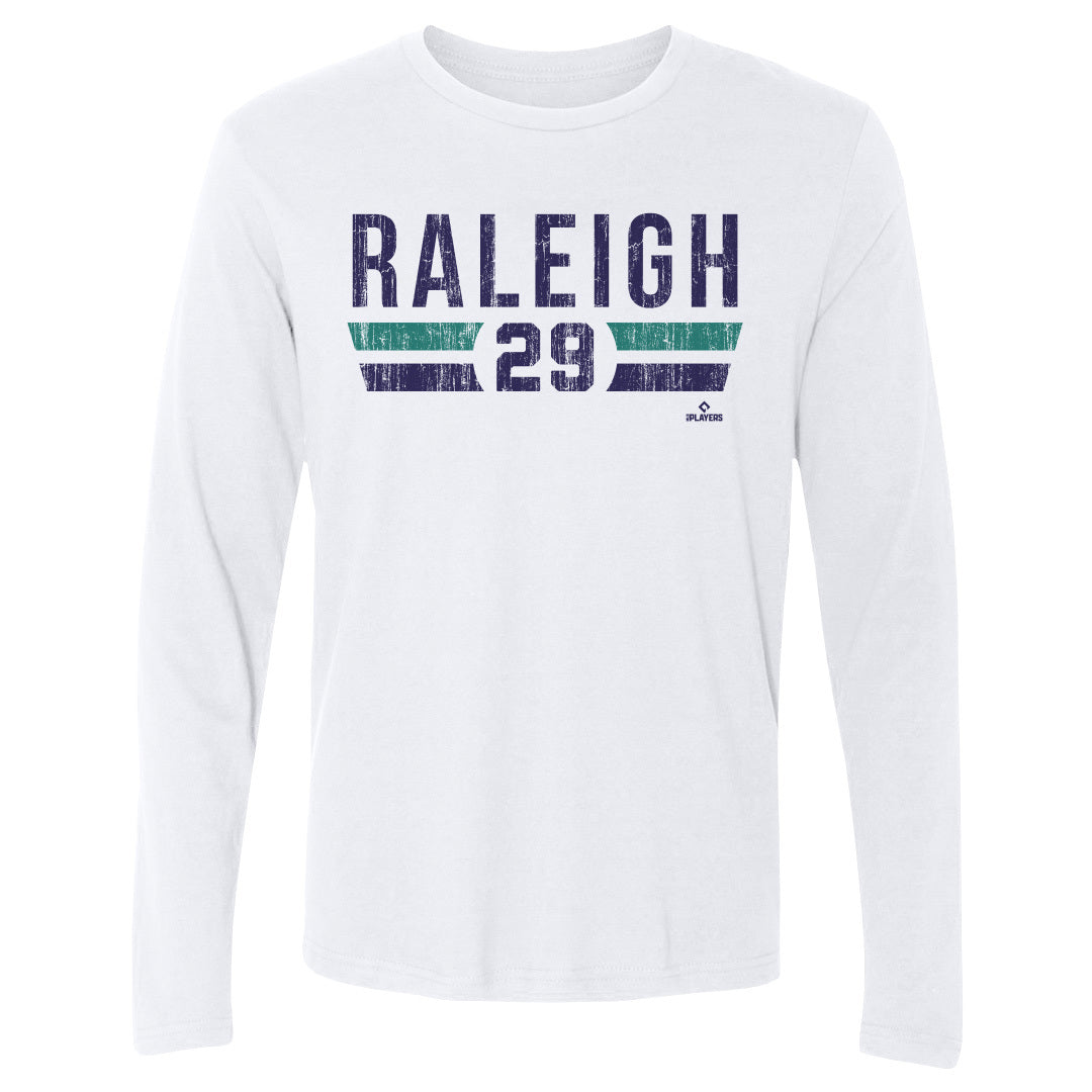 Cal Raleigh Men&#39;s Long Sleeve T-Shirt | 500 LEVEL