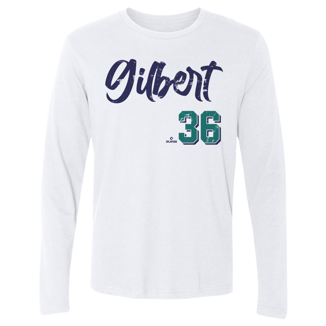 Logan Gilbert Men&#39;s Long Sleeve T-Shirt | 500 LEVEL