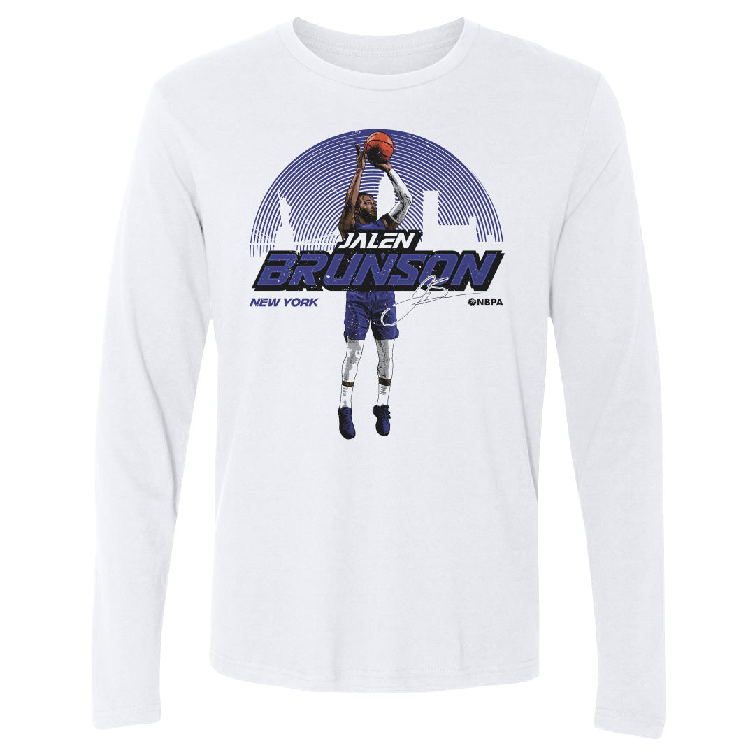 Jalen Brunson Men&#39;s Long Sleeve T-Shirt | 500 LEVEL