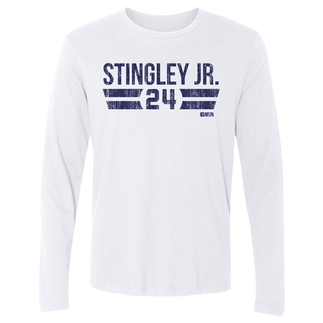 Derek Stingley Jr. Men&#39;s Long Sleeve T-Shirt | 500 LEVEL