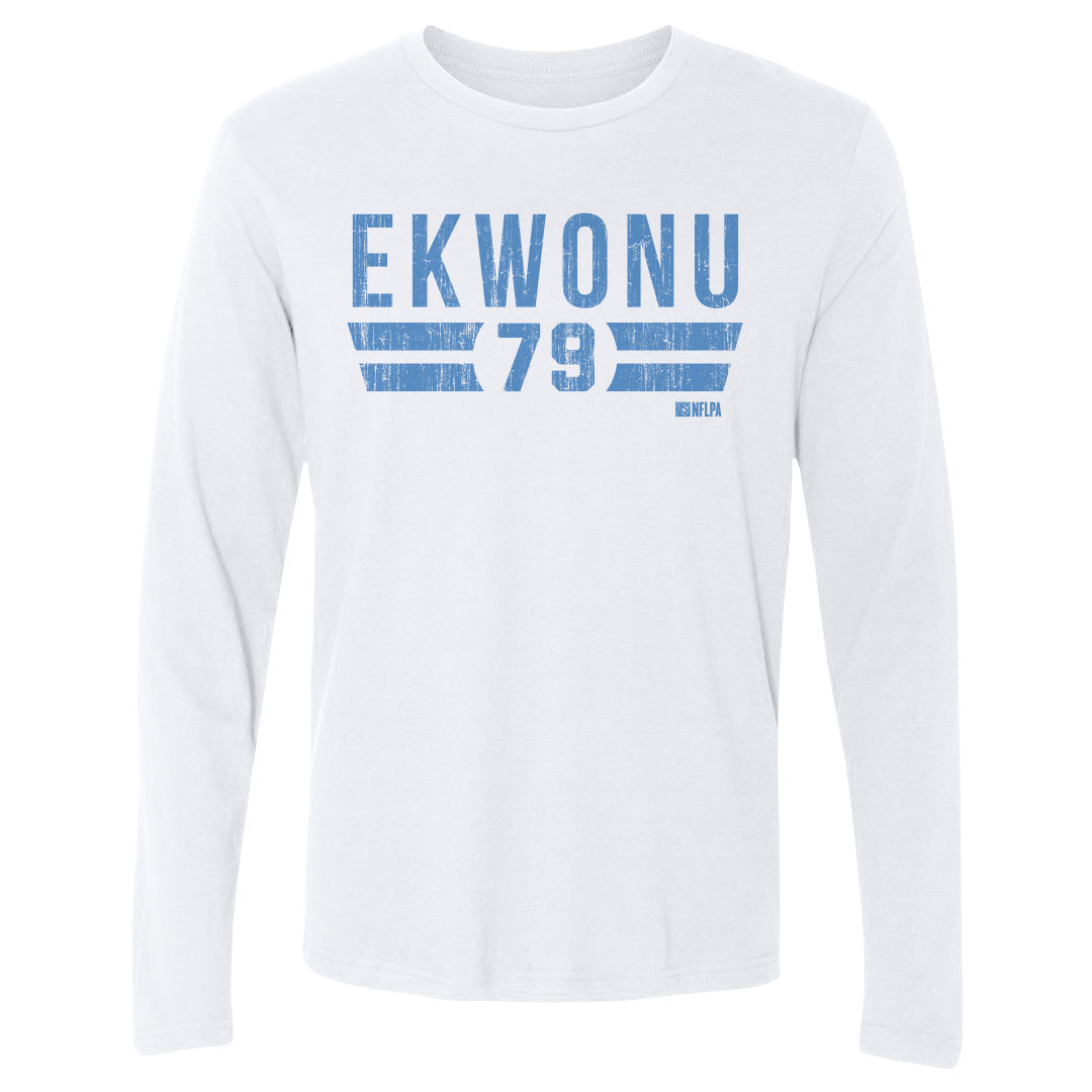 Ickey Ekwonu Men&#39;s Long Sleeve T-Shirt | 500 LEVEL