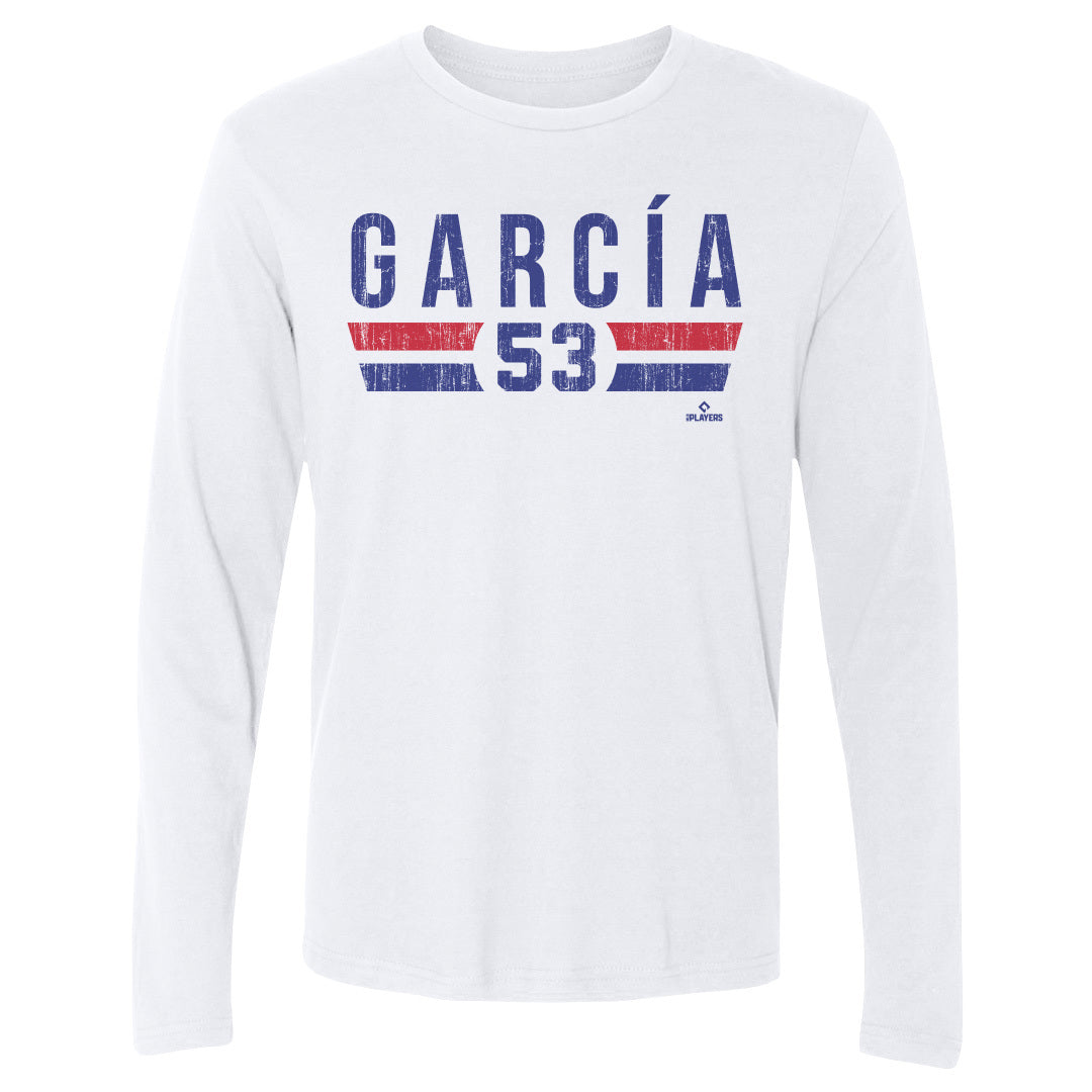 Adolis Garcia Men&#39;s Long Sleeve T-Shirt | 500 LEVEL