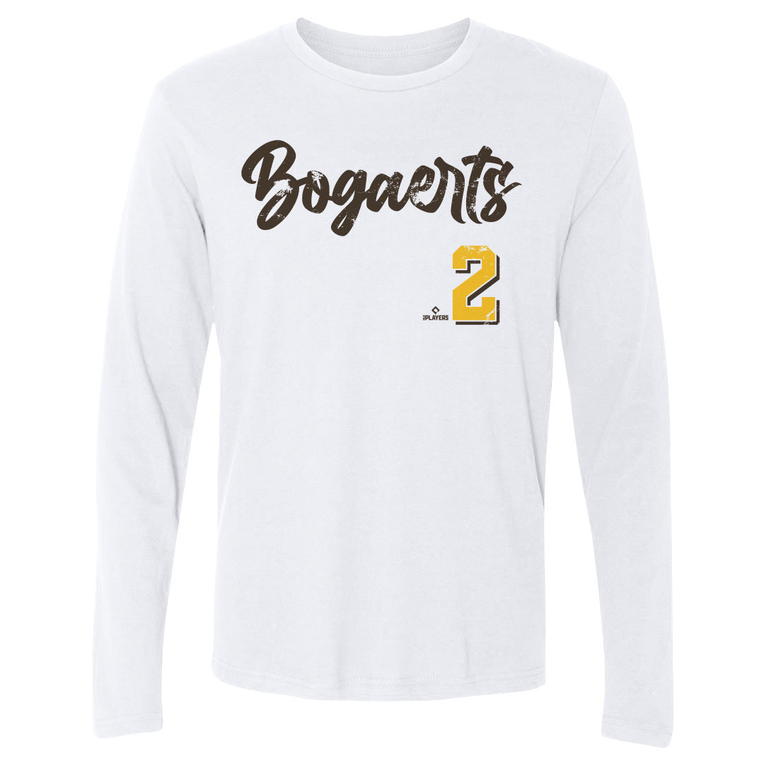 Xander Bogaerts Men&#39;s Long Sleeve T-Shirt | 500 LEVEL