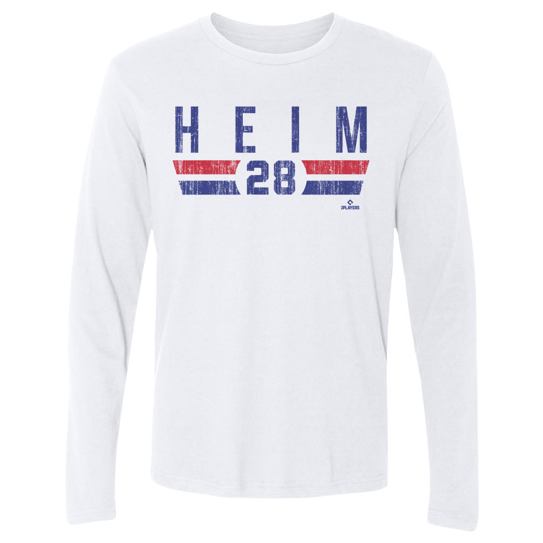 Jonah Heim Men&#39;s Long Sleeve T-Shirt | 500 LEVEL