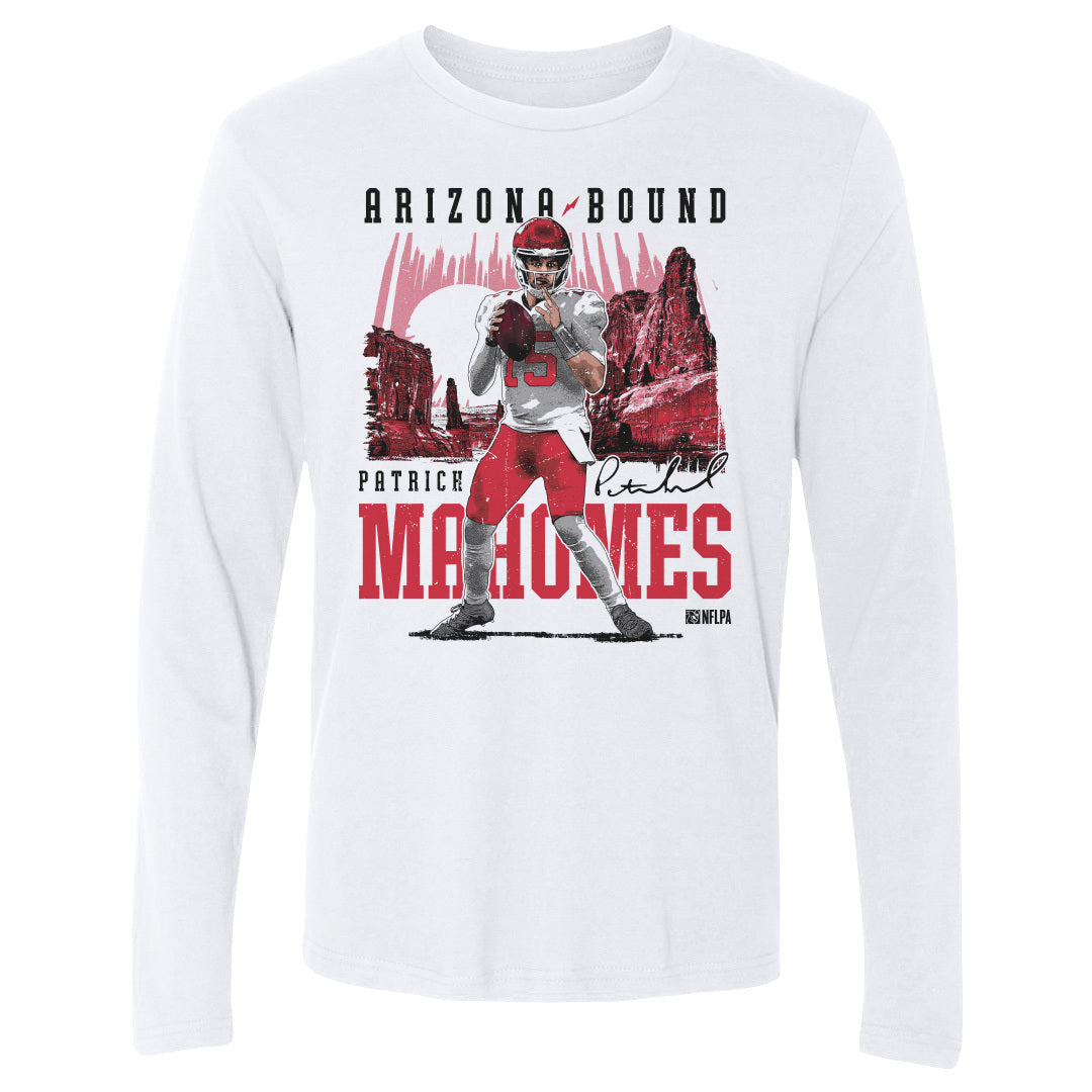 Patrick Mahomes Men&#39;s Long Sleeve T-Shirt | 500 LEVEL