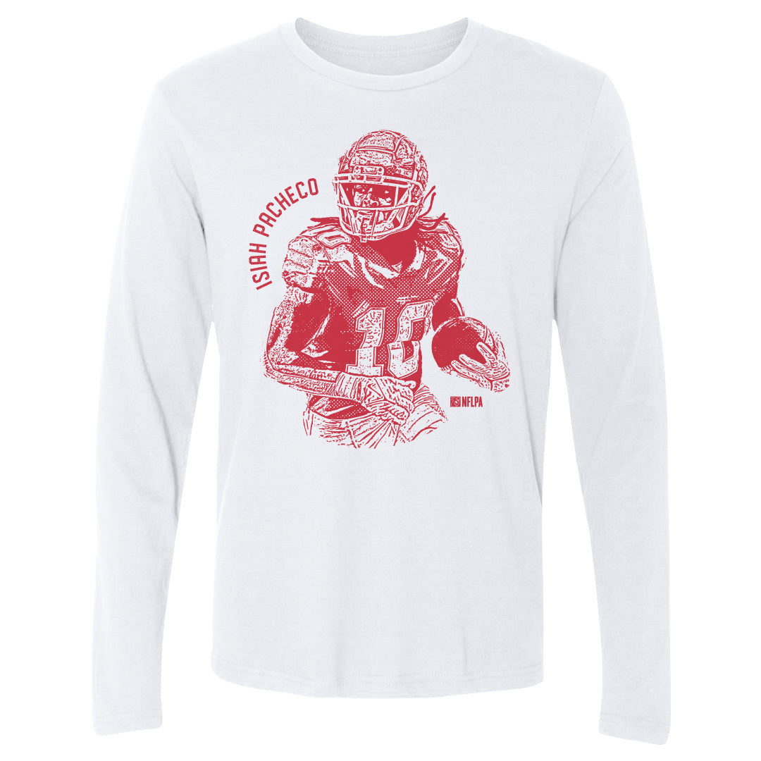 Isiah Pacheco Men&#39;s Long Sleeve T-Shirt | 500 LEVEL