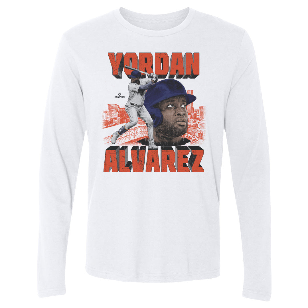 Yordan Alvarez Men&#39;s Long Sleeve T-Shirt | 500 LEVEL