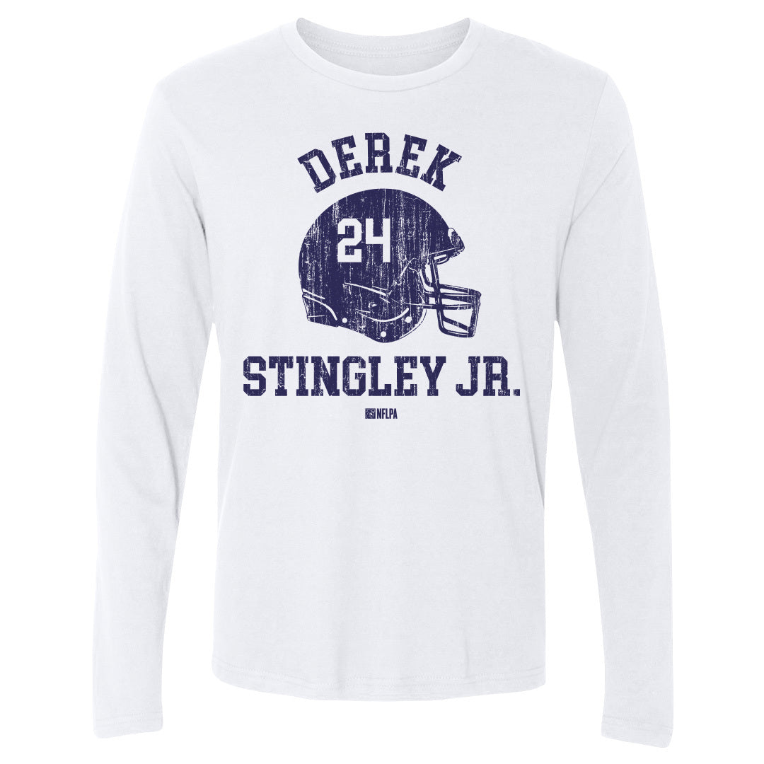 Derek Stingley Jr. Men&#39;s Long Sleeve T-Shirt | 500 LEVEL