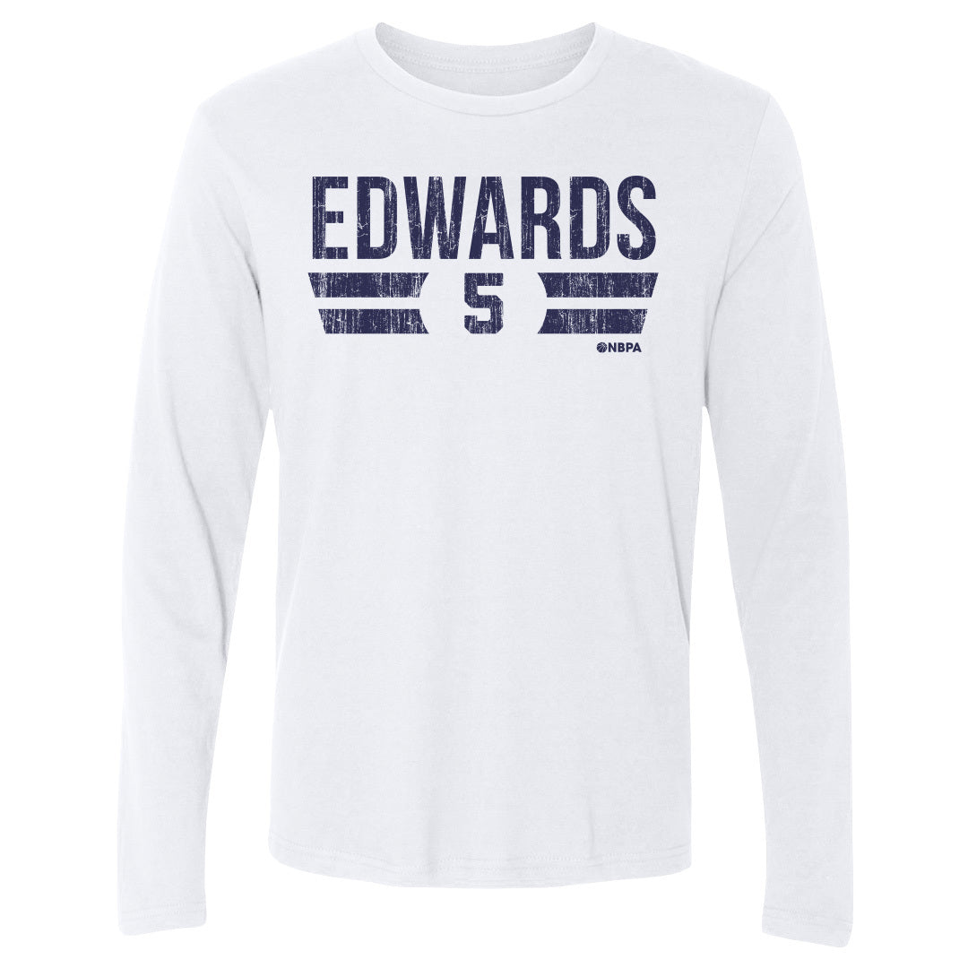 Anthony Edwards Men&#39;s Long Sleeve T-Shirt | 500 LEVEL