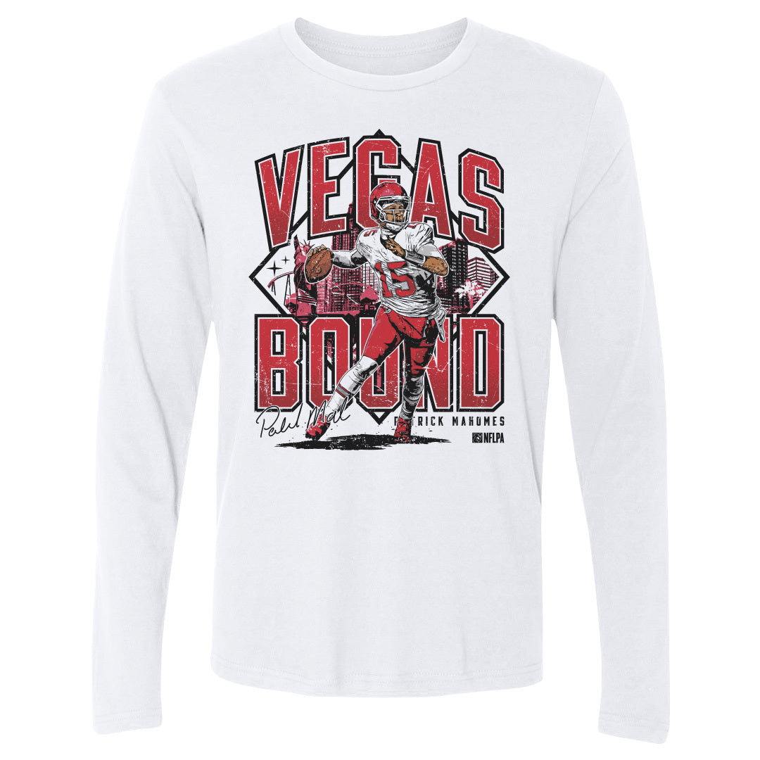 Patrick Mahomes Men&#39;s Long Sleeve T-Shirt | 500 LEVEL