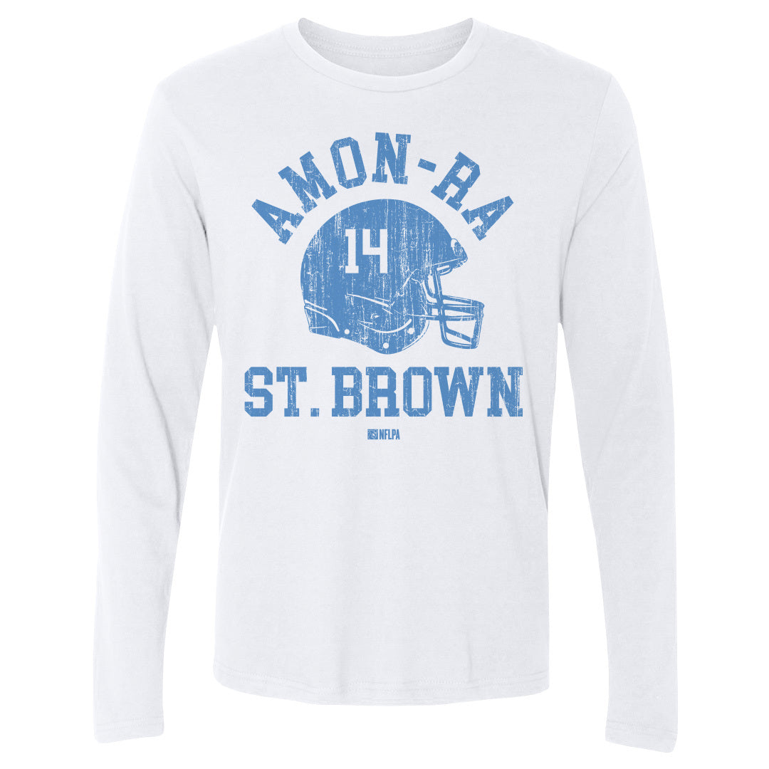 Amon-Ra St. Brown Men&#39;s Long Sleeve T-Shirt | 500 LEVEL