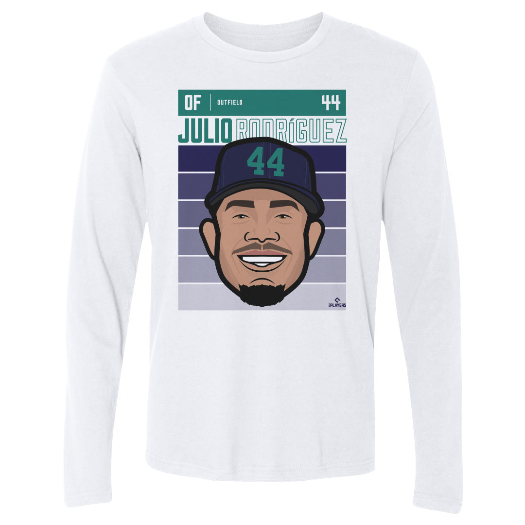 Julio Rodriguez Men&#39;s Long Sleeve T-Shirt | 500 LEVEL