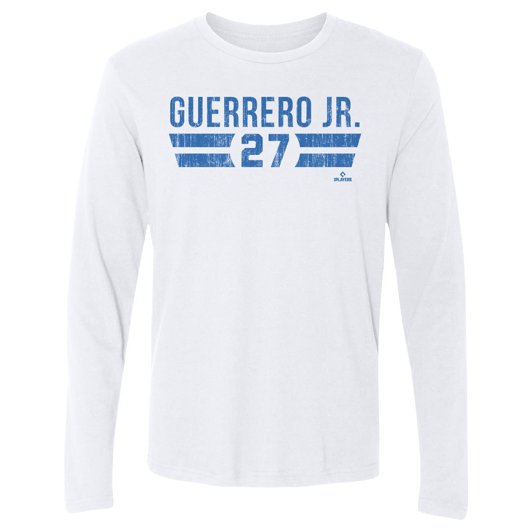 Vladimir Guerrero Jr. Men&#39;s Long Sleeve T-Shirt | 500 LEVEL