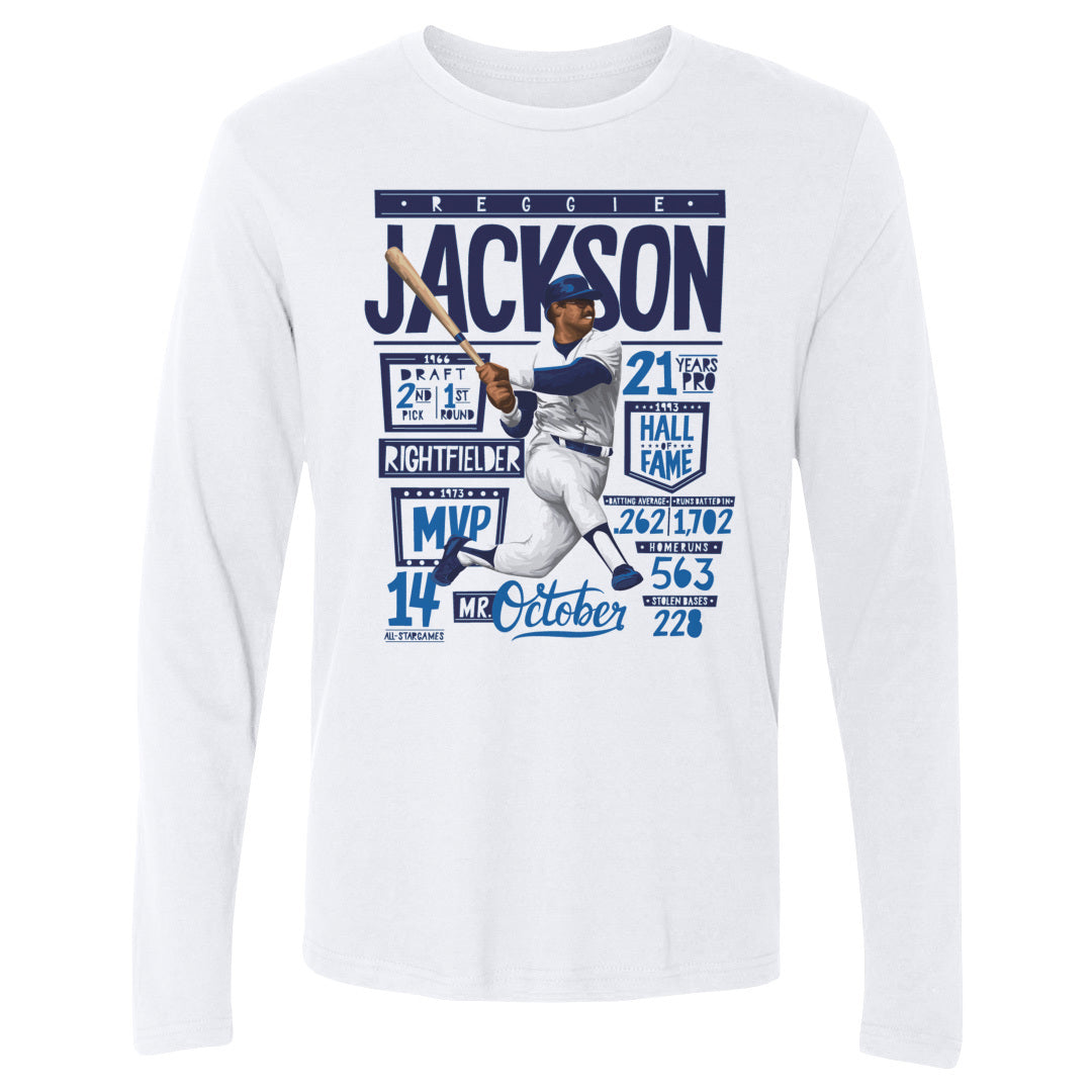 Reggie Jackson Men's Long Sleeve T-Shirt 3601